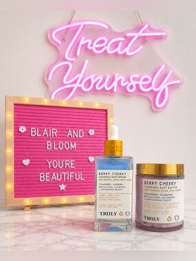 Truly Beauty Berry Cheeky Clearing Serum & Clearing Butter Bundle-DISCONTINUED
